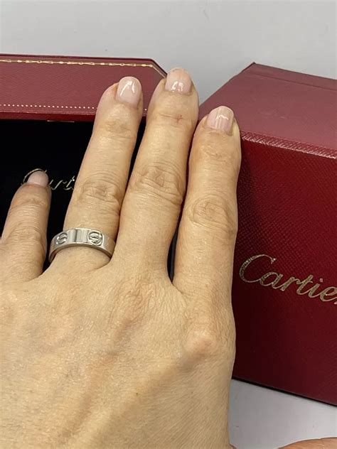 cartier love ring authenticity check|cartier love ring real.